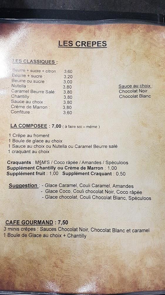 Au Palet du Breton - Menu Image 2