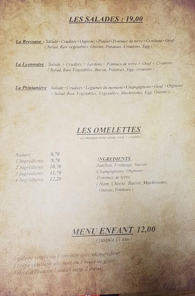 Au Palet du Breton - Menu Image 3